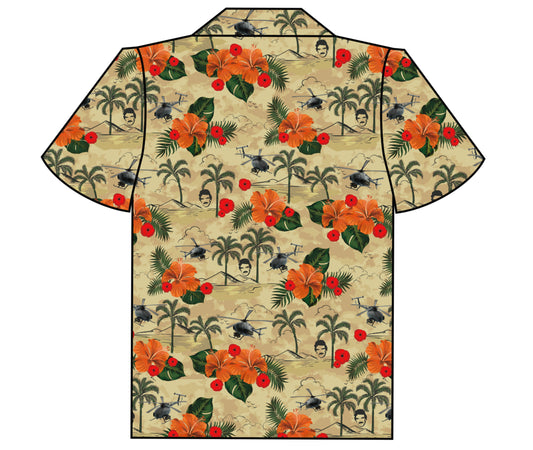 Custom Magnum Hawaiian T-Shirt