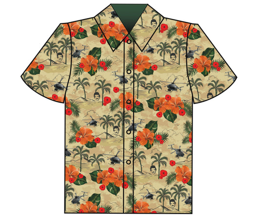 Custom Magnum Hawaiian T-Shirt